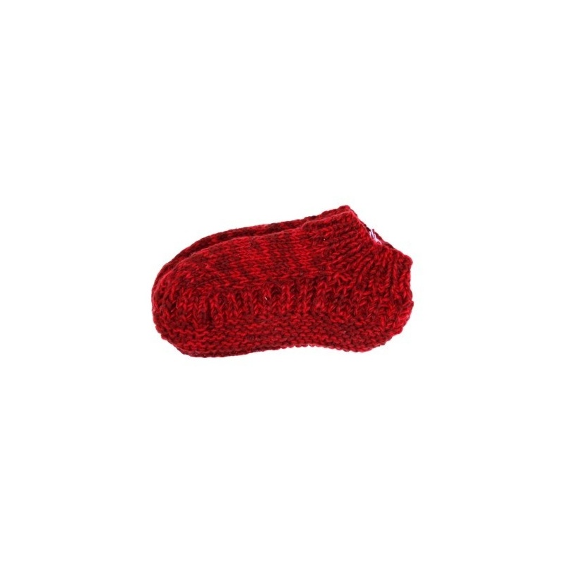 Chaussons de nuit rouge chiné 36 - 38 Chaussons de nuit rouge chiné 36 - 38