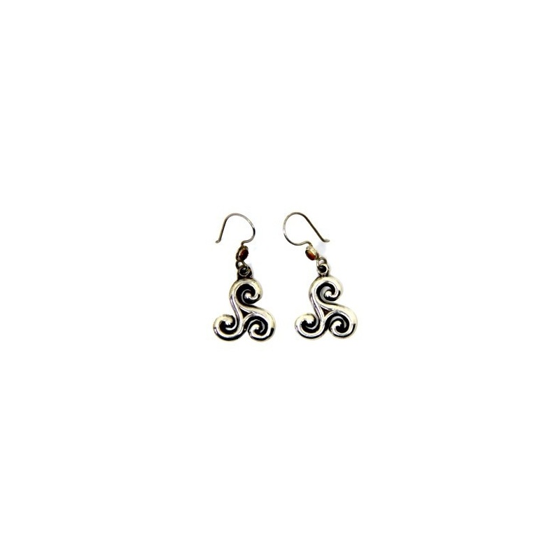 Boucles d'oreilles Triskel Boucles d'oreilles Triskel