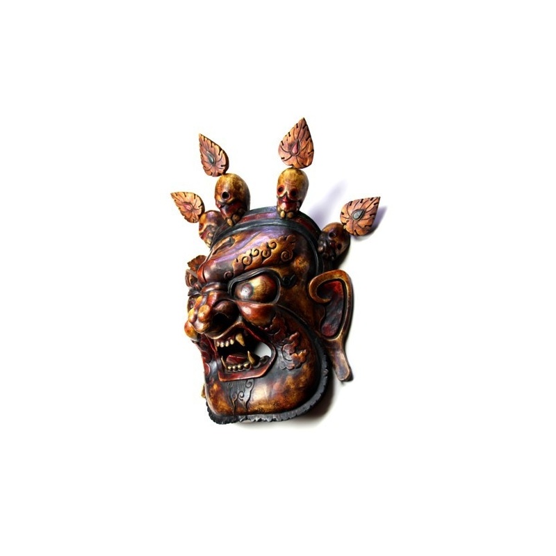 Masque divinité courroucée Masque divinité courroucée