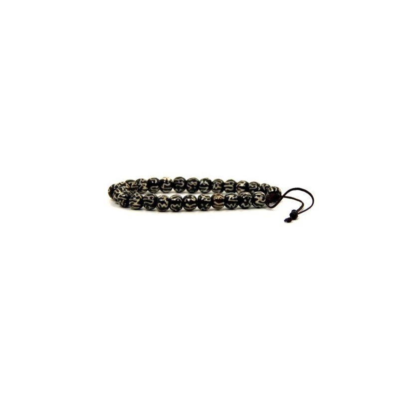 bracelet mala en os - Grande taille bracelet mala en os - Grande taille