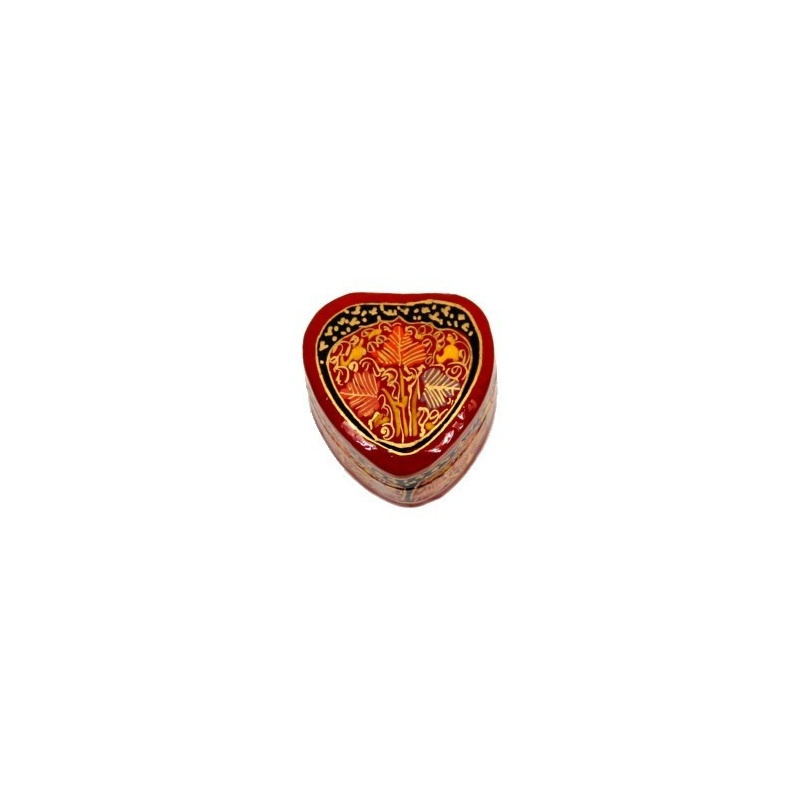 Boîte à bijoux coeur rouge Boîte à bijoux coeur rouge