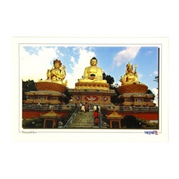 Image Chenrezi Bouddha Guru Rinpoché