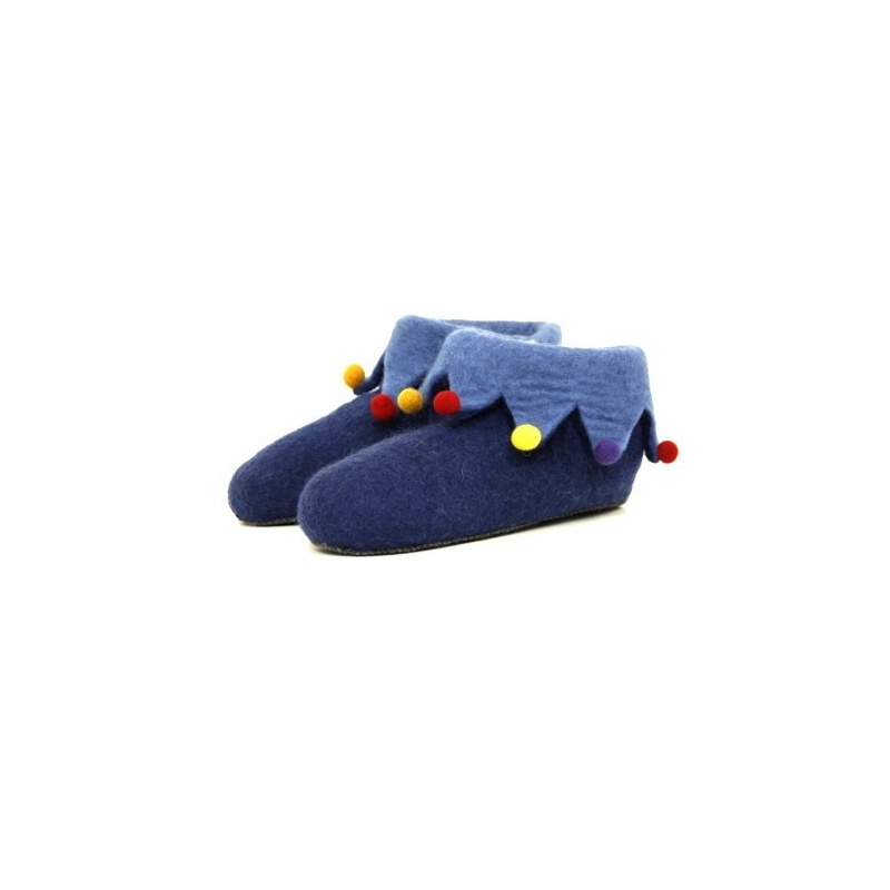 Pantoufles chaussons bleu cobalt 37 à 44 Pantoufles chaussons bleu cobalt 37 à 44