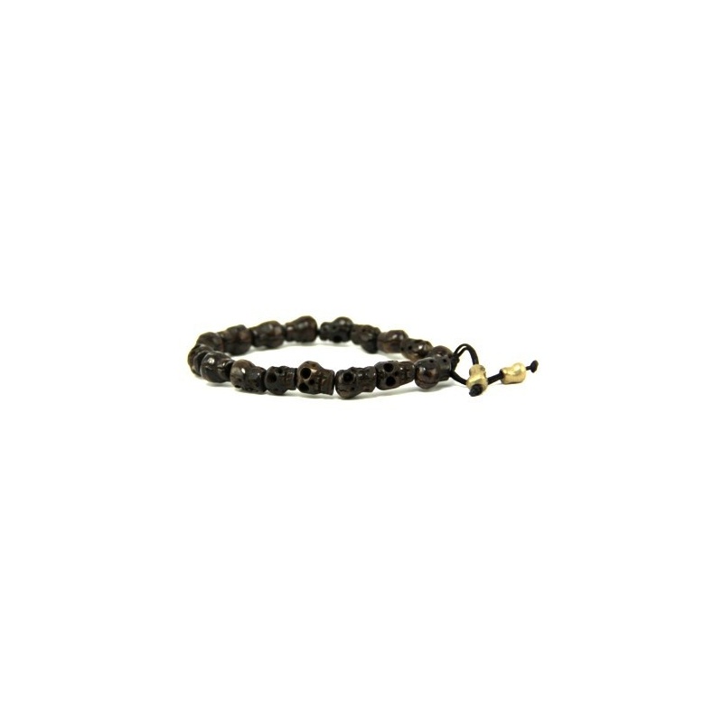 Bracelet os tête de mort grand poignet Bracelet os tête de mort grand poignet