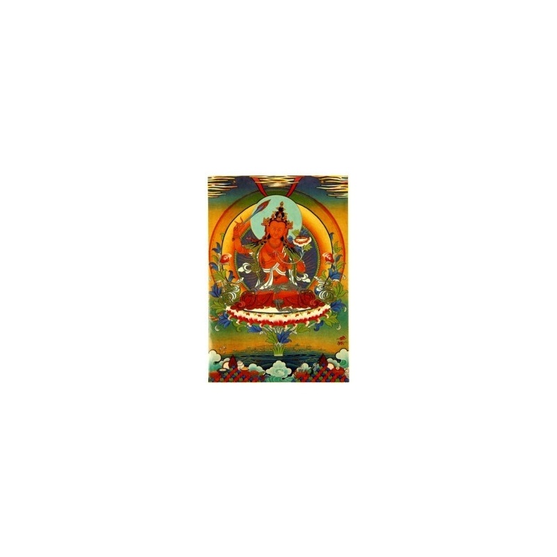 Carte postale de Manjushri Carte postale de Manjushri