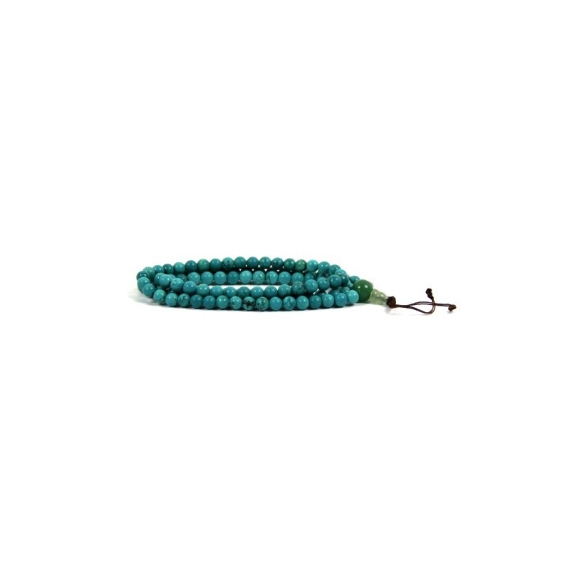 Mala collier perles turquoise Mala collier perles turquoise