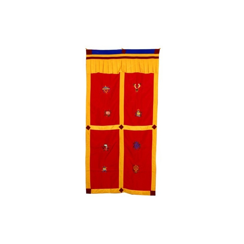 Tenture de porte tibétaine Porte-bonheur Tenture de porte tibétaine Porte-bonheur