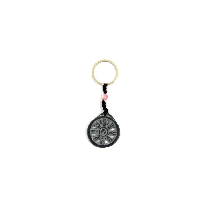 Porte-clés de la Roue du Dharma Porte-clés de la Roue du Dharma