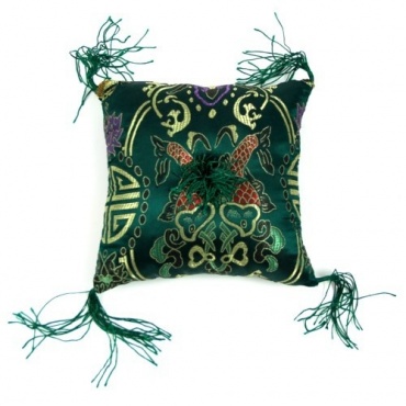 Coussin Bol Tibet Vert - 