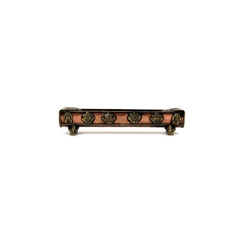Porte encens allongé en cuivre Porte encens allongé en cuivre