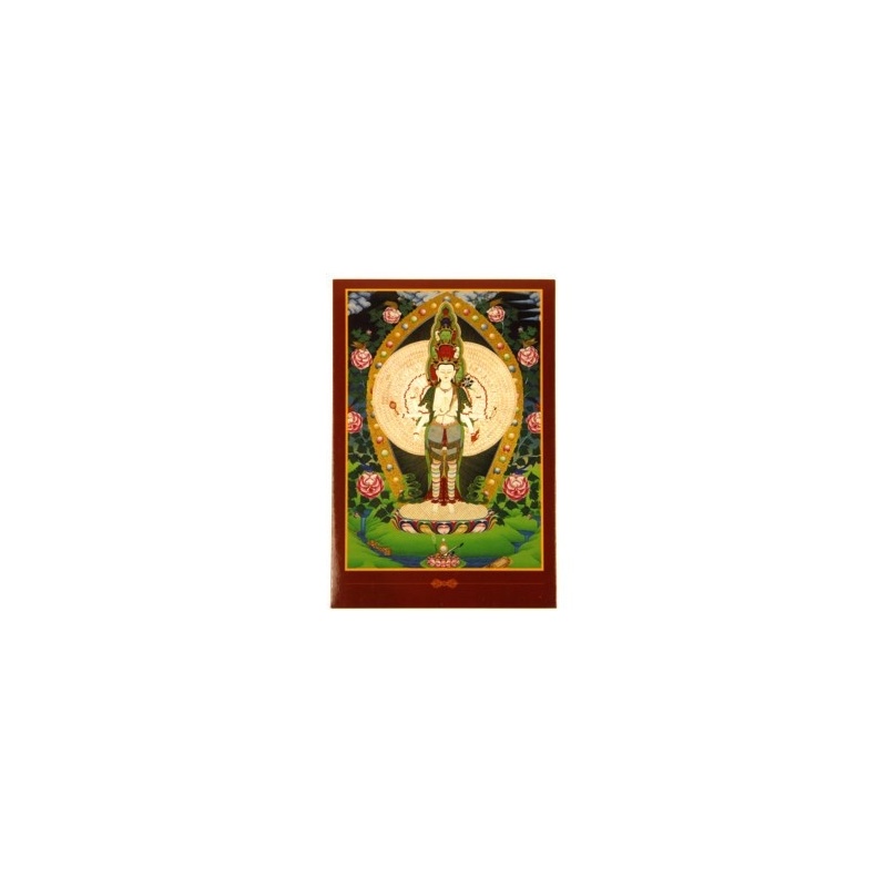 Carte Image de Avalokiteshvara Carte Image de Avalokiteshvara