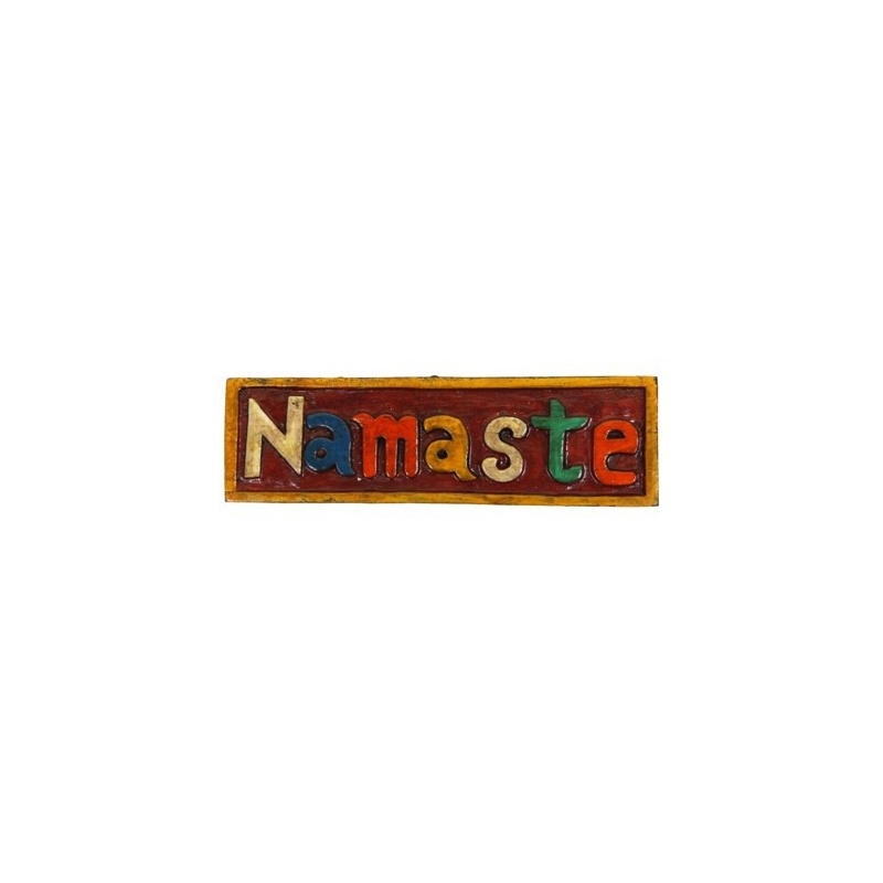 Bienvenue Namaste déco en bois Bienvenue Namaste déco en bois