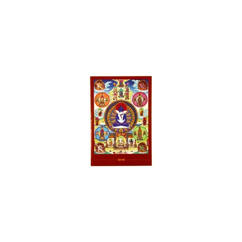 Carte Postale Image de Samantabhadra Carte Postale Image de Samantabhadra