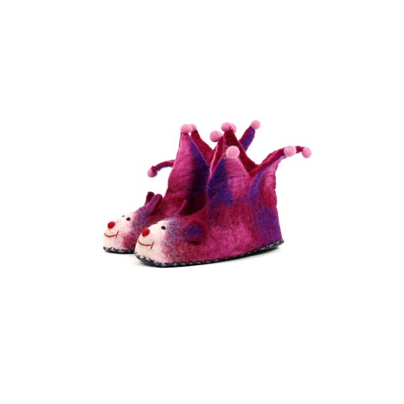 Pantoufles souris rose 22 à 36 Pantoufles souris rose 22 à 36