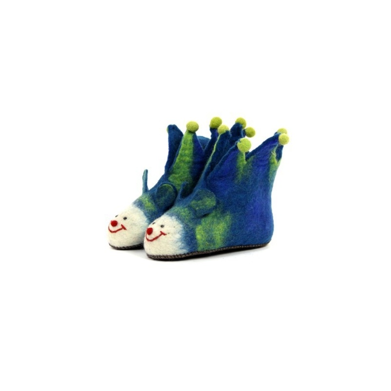 Pantoufles animaux rigolos pour enfants bleu 19 au 35 Pantoufles animaux rigolos pour enfants bleu 19 au 35