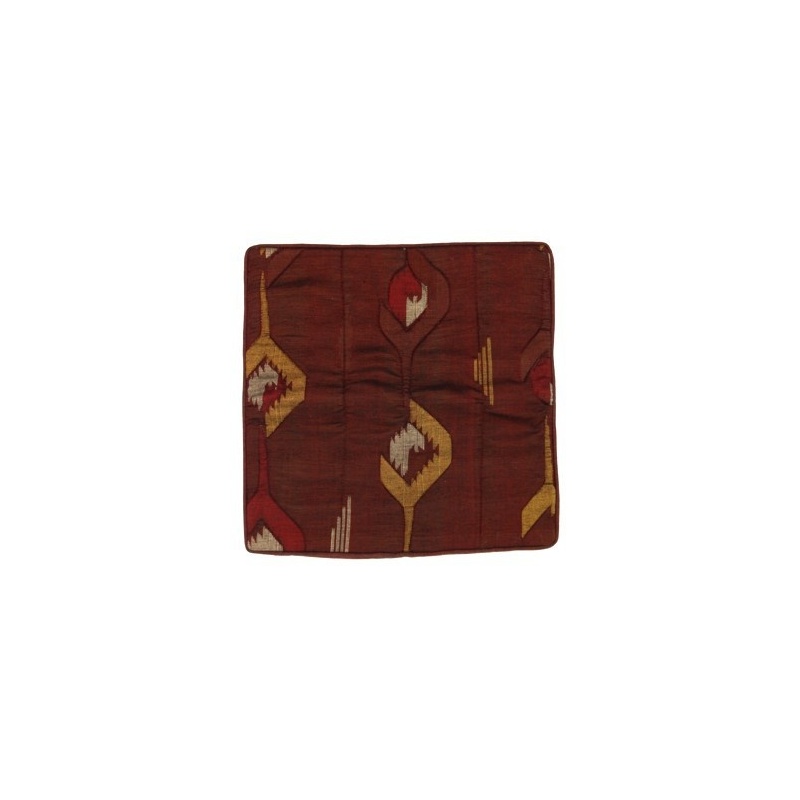 Housse de Coussin éthique rouge bordeau Housse de Coussin éthique rouge bordeau