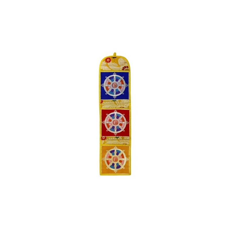 Vide Poche mural Roue du Dharma Vide Poche mural Roue du Dharma