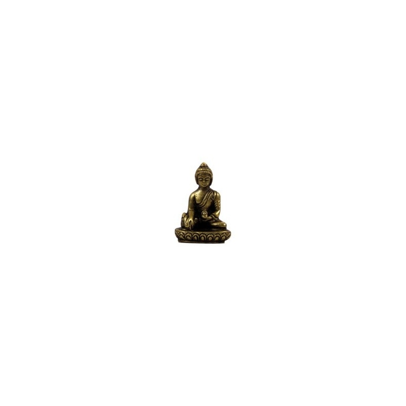 Mini Statue du Bouddha Médecine Sangye Menla Mini Statue du Bouddha Médecine Sangye Menla