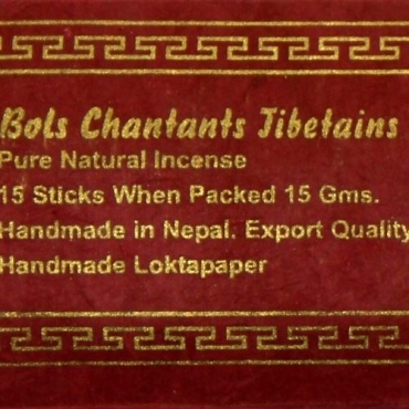 Encens myrrhe santal musc Bols Chantants Tibétains - 7 senteurs