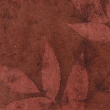 Carnet de note en papier lokta himalayen lie de vin