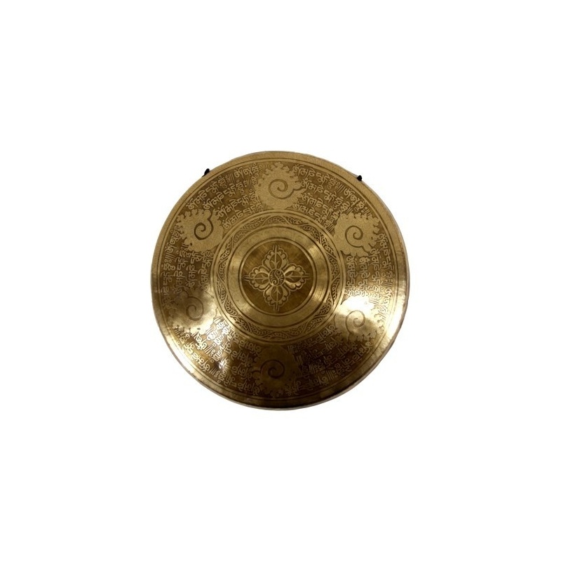 Gong Mantra avec rebord diamètre 34 cm Gong Mantra avec rebord diamètre 34 cm