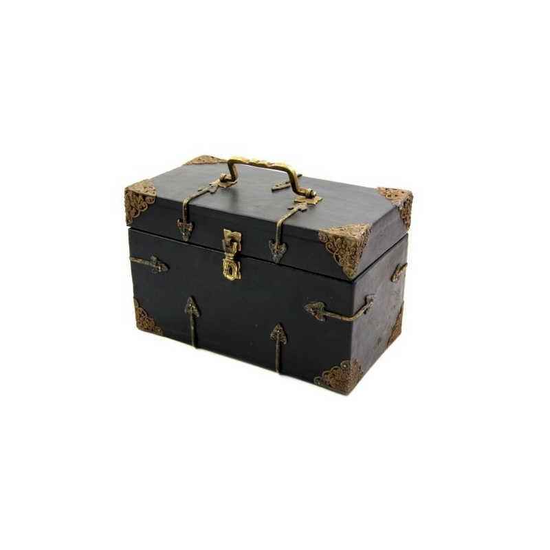 Coffret cuir et bois Coffret cuir et bois