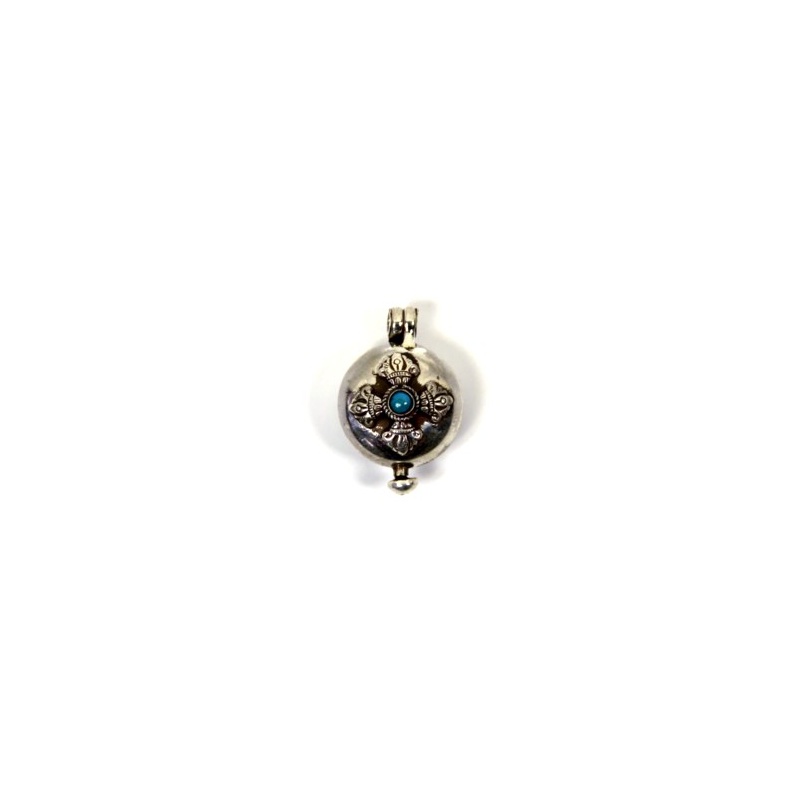 amulette pendentif bouddhiste tibétain à remplir amulette pendentif bouddhiste tibétain à remplir