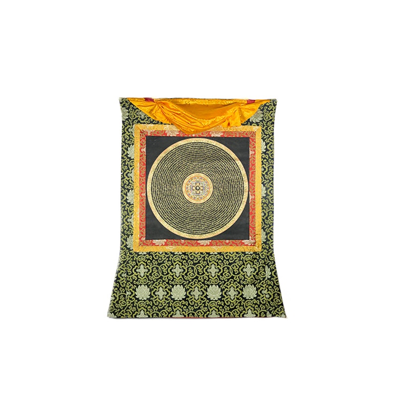 peinture bouddhiste mandala om amni padmé hum peinture bouddhiste mandala om amni padmé hum