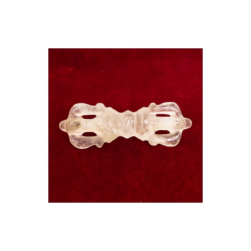 dorje vajra foudre en cristal himalaya dorje vajra foudre en cristal himalaya