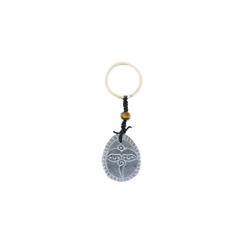 porte clés original en pierre himalayenne porte clés original en pierre himalayenne