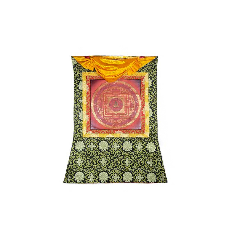 peinture bouddhiste mandala tara verte peinture bouddhiste mandala tara verte