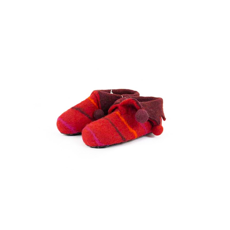 chausson pantoufles fille ou garçon rouge taille 30 chausson pantoufles fille ou garçon rouge taille 30