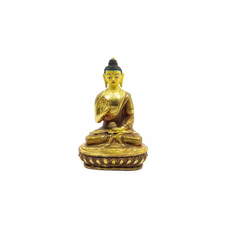 bouddha de l'argumentation et protection demi-or bouddha de l'argumentation et protection demi-or