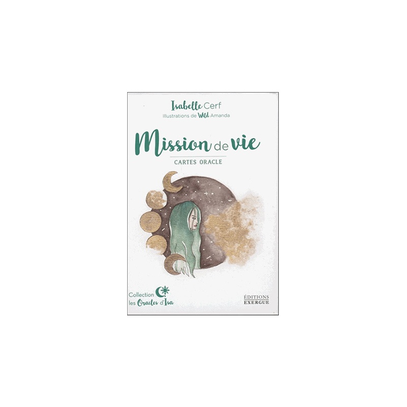 Mission de vie Isabelle Cerf jeu de 42 cartes Mission de vie Isabelle Cerf jeu de 42 cartes