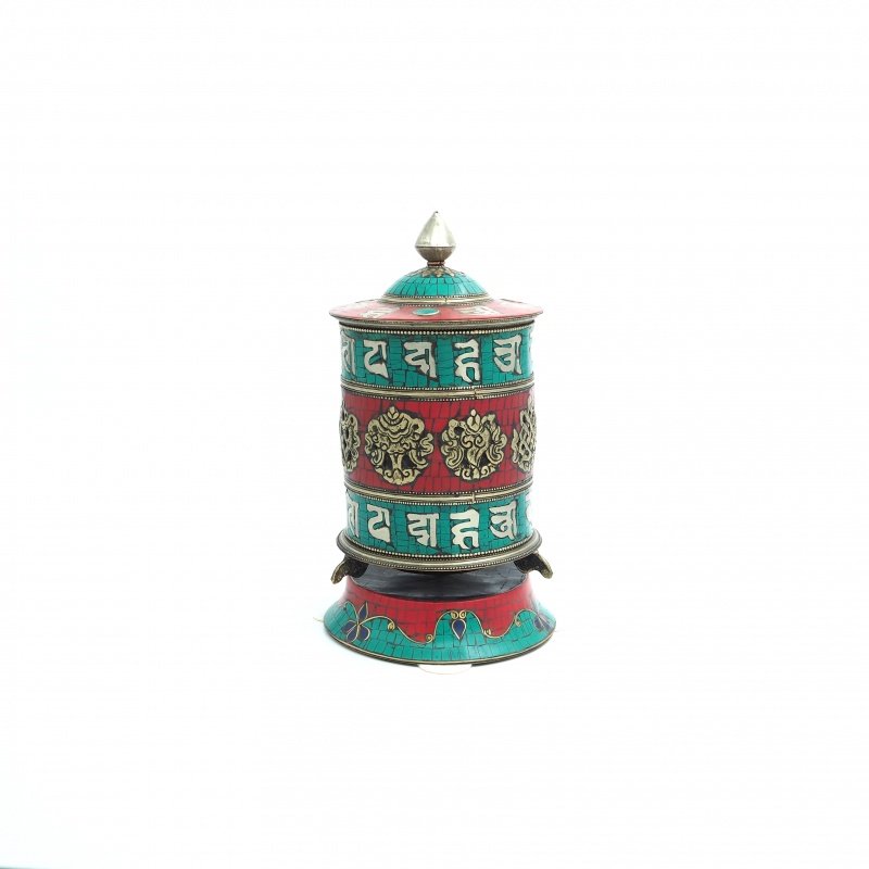 Grand Moulin à prières de table