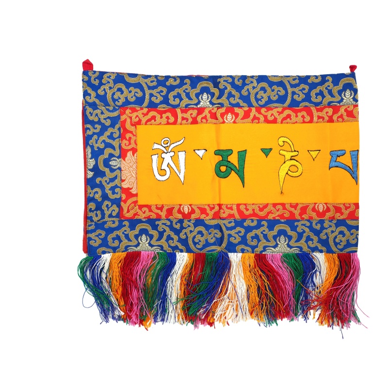 Broderie tibétaine Holy mantra Broderie tibétaine Holy mantra