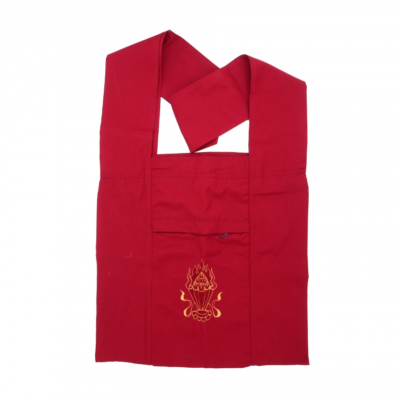 Sac moine tibétain rouge Joyaux Sac moine tibétain rouge Joyaux