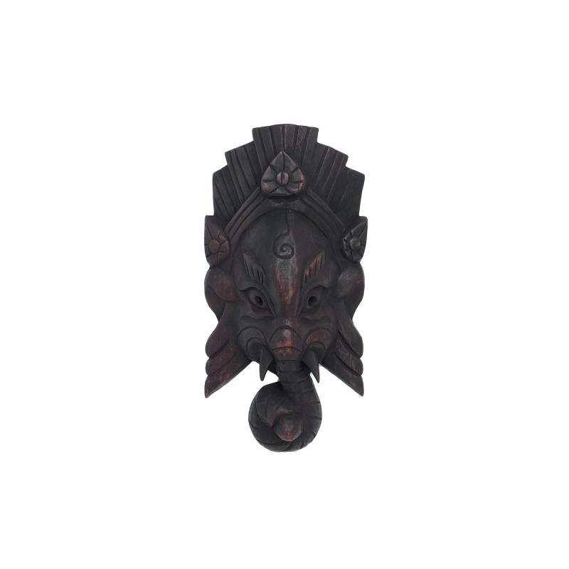 Petit masque de Ganesh, protecteur du foyer Petit masque de Ganesh, protecteur du foyer
