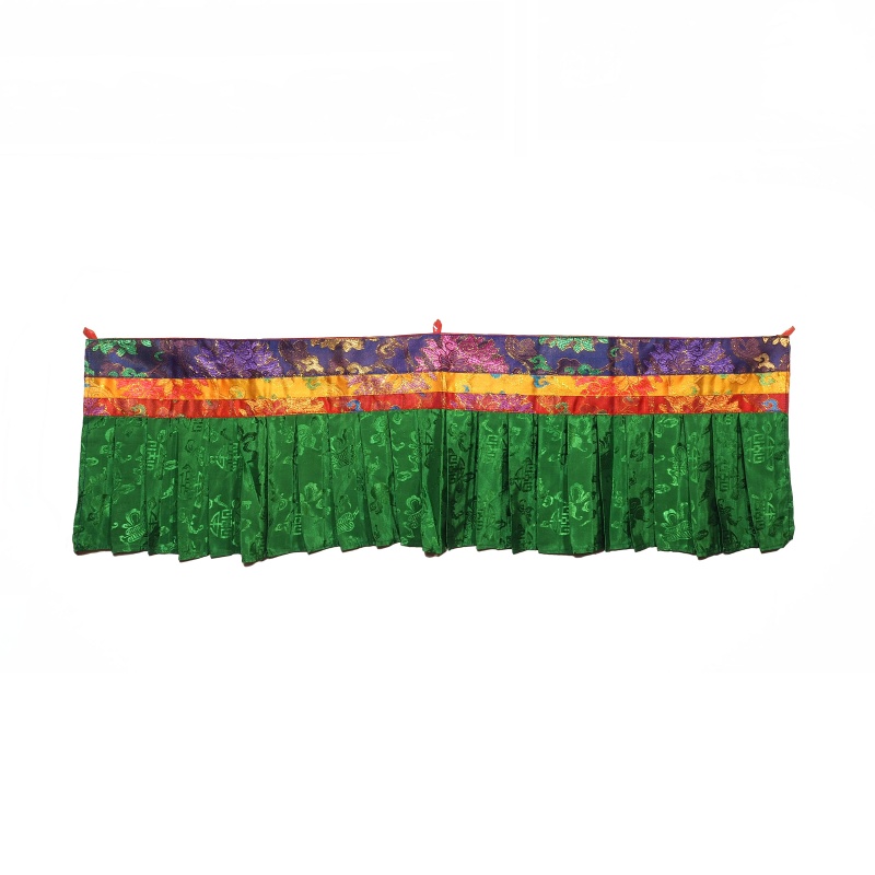 Haut de porte tibétain en tissu - protection Haut de porte tibétain en tissu - protection