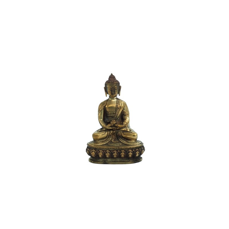 Petite statue Bouddha Amithaba mudra de la méditation