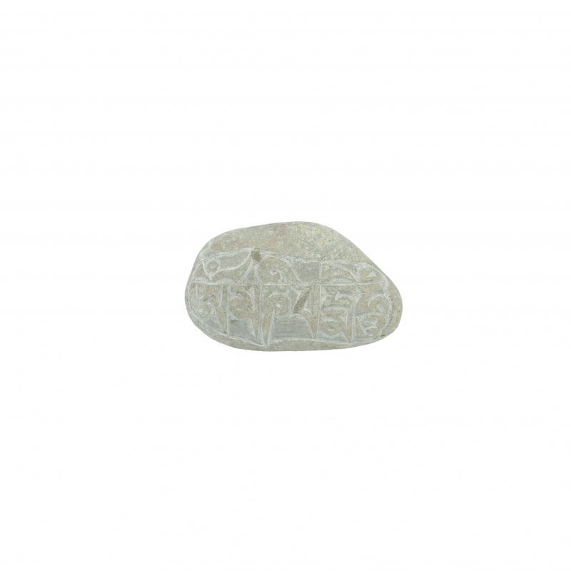 Pierre gravée mani mantra Pierre gravée mani mantra