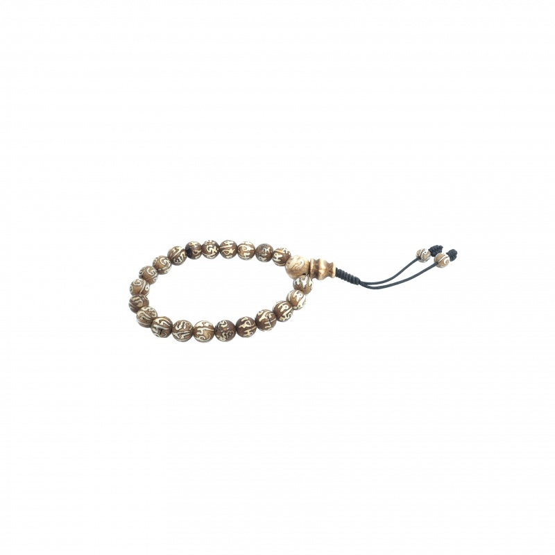 Mala bracelet en perles de coquillage Mala bracelet en perles de coquillage