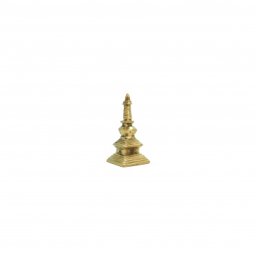 Petit Stupa de l'Eveil en laiton