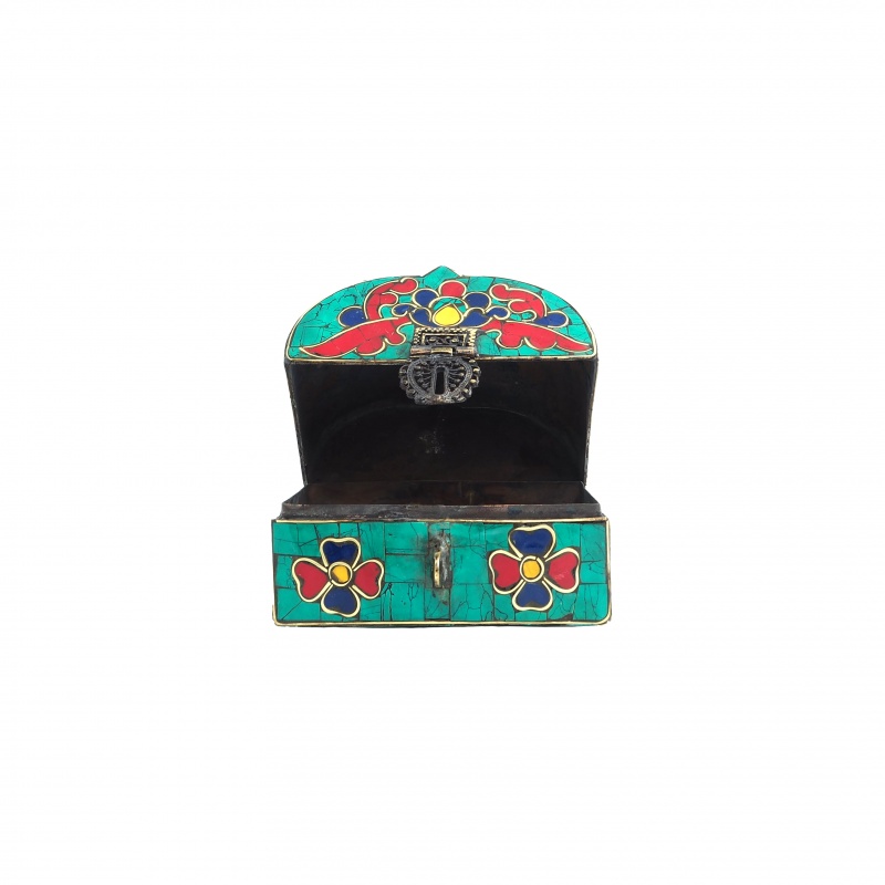 Coffret à bijoux en mosaïque Coffret à bijoux en mosaïque