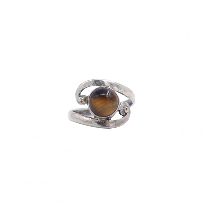 Bague originale Pierre Oeil du Tigre Bague originale Pierre Oeil du Tigre