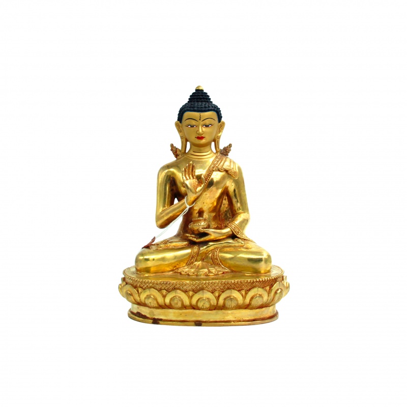 Statue demi or du Bouddha de la Protection et Purification
