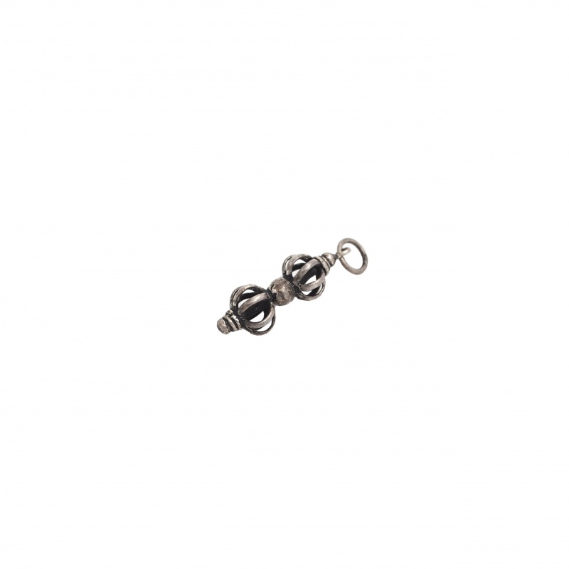Petit Pendentif Dorje ou Vajra en argent Petit Pendentif Dorje ou Vajra en argent