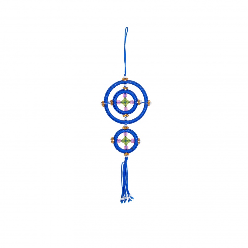 Mandala Porte-Bonheur bleu Mandala Porte-Bonheur bleu