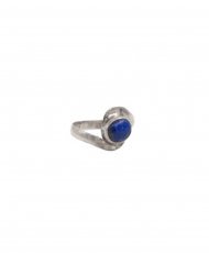 Bague originale argent et lapis lazuli