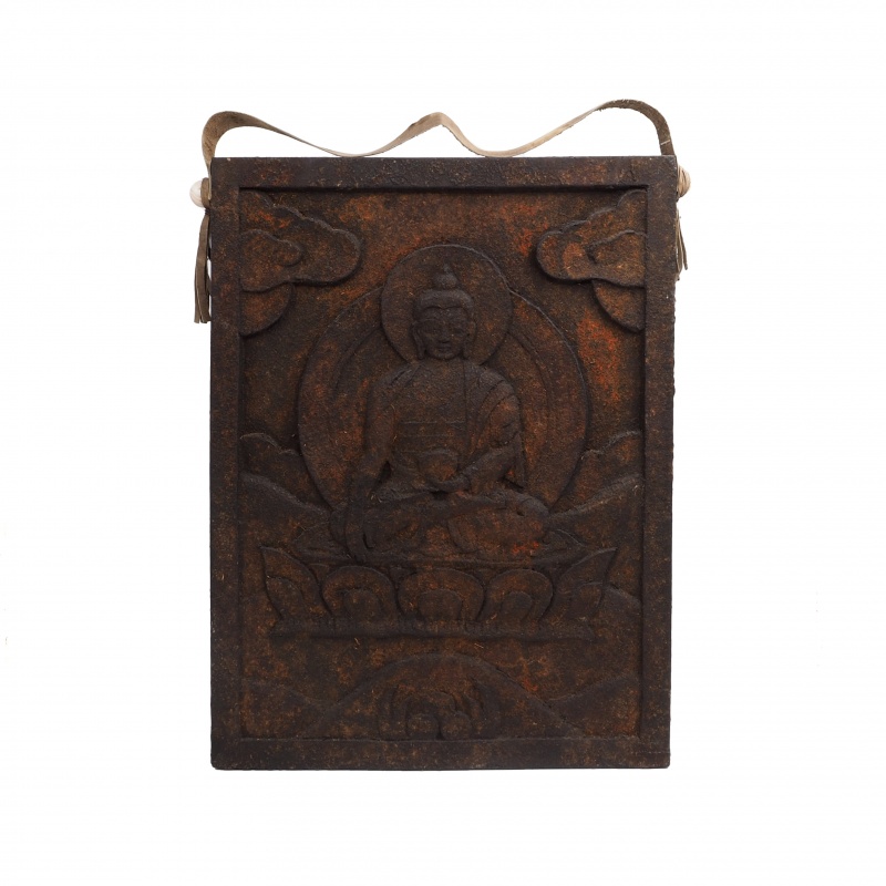Tableau en bois sculpté Bouddha Sakyamuni Tableau en bois sculpté Bouddha Sakyamuni